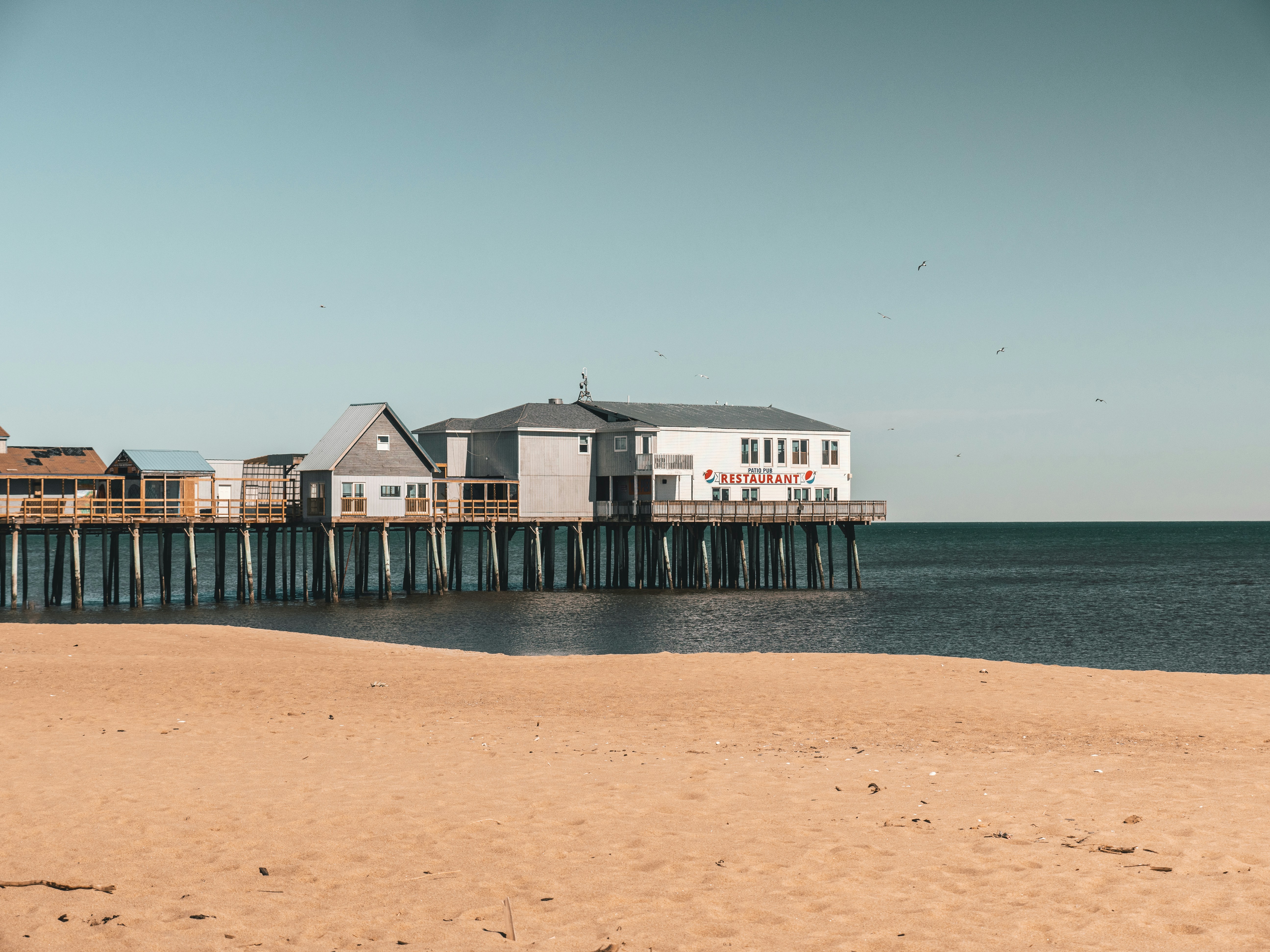 Old Orchard Beach. Photo by Nathan Feyssat on Unsplash
